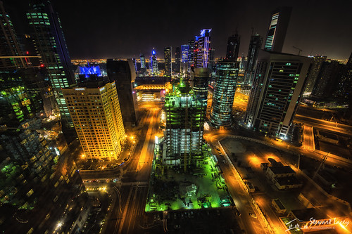 longexposure night cityscape middleeast wideangle fullframe doha qatar westbay nikfilters thephotographyblog colorefexpro4