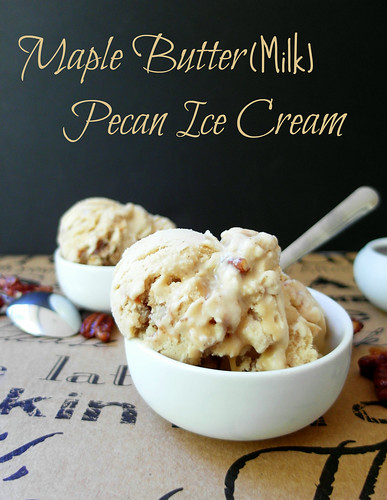 Maple Buttermilk Pecan Ice Cream