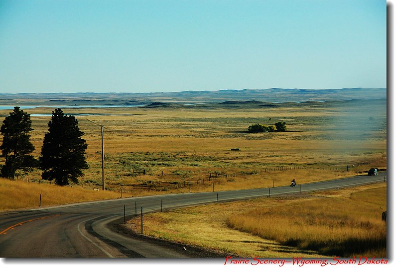 Prairie scenery along Highway 4
