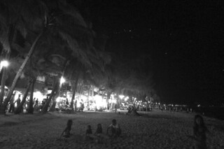 Boracay - Beach at night