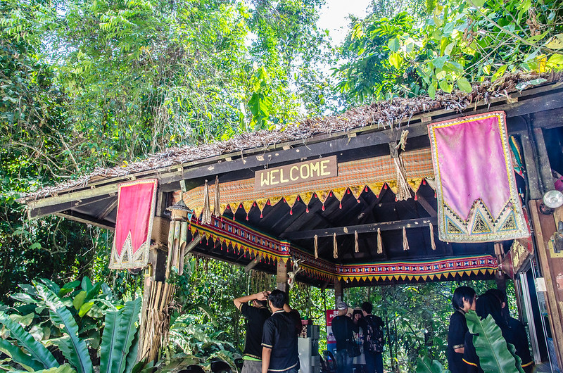 Entrance of Mari Mari Cultural Village, Sabah