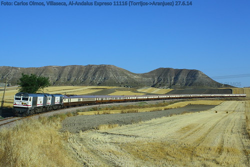 trenes gm y general motors expreso especial renfe 319 alandalus villaseca asland turisticos mocejon