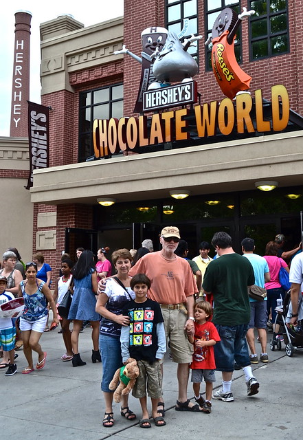 entrance to hershey world tour PA