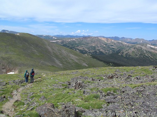 Climbing Mount Chiquita, the views are outstanding! Rocky Mountain National Park, Colorado