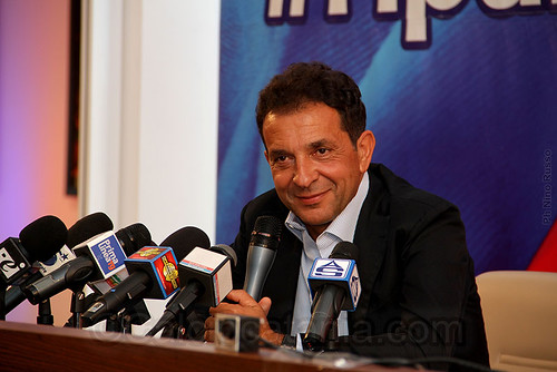 Antonino Pulvirenti in conferenza stampa