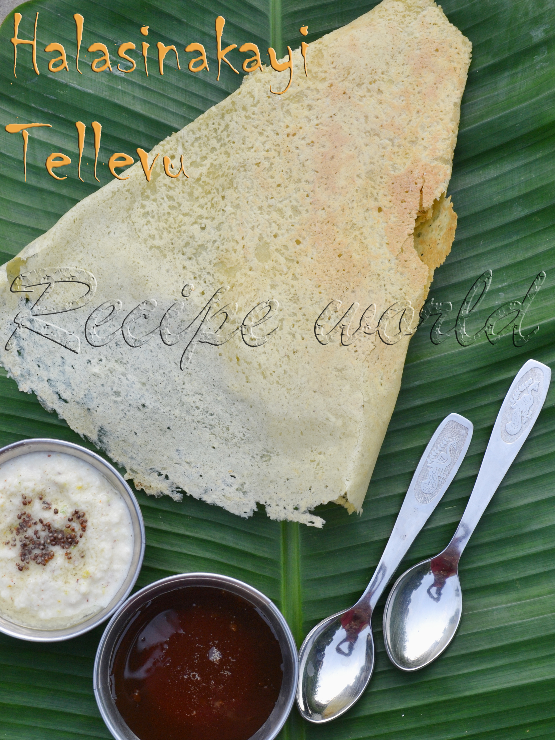 raw jack fruit dosa