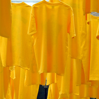 yellow T shirts