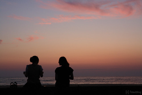 sunset sky slr beach japan eos raw velvia 5d fukuoka 夕日 海 空 ef seacoast 夕焼け 福岡 fukuma tsuyazaki fukutsu 津屋崎 福間 福津 福間海岸