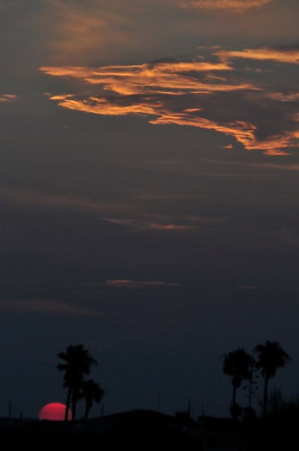 sunset summer sky clouds texas goldenhour southpadreisland