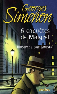 France: Six Enquêtes de Maigret illustrées par Loustal, paper publication