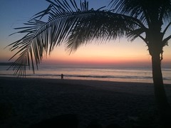 Playa Flamingo sunset
