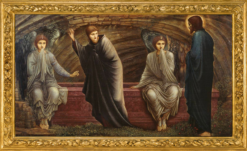 "The Morning of the Resurrection" 1886 by Sir Edward Coley Burne-Jones