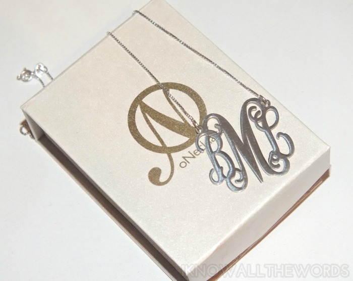onecklace sterling silver monogram necklace (2)