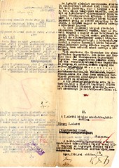 IV/3.a. Az egri német állomásparancsnokság kérelme a zsidó ingóságok használatra való kiadására, és annak elintézése 1944. október 13-án.