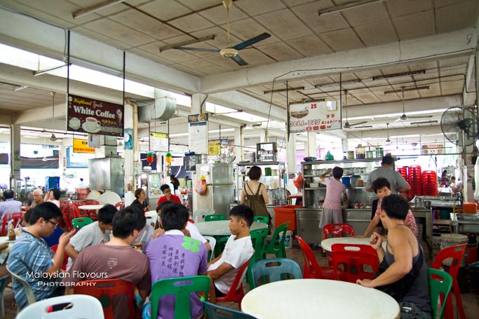 Ice Blended White Coffee @ Stall 25, Kampar Market Foodcourt, Perak