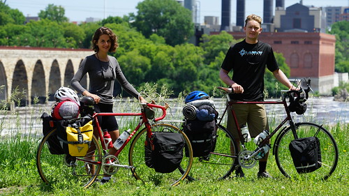 Arta & Nick Biking from Minneapolis to New Orleans