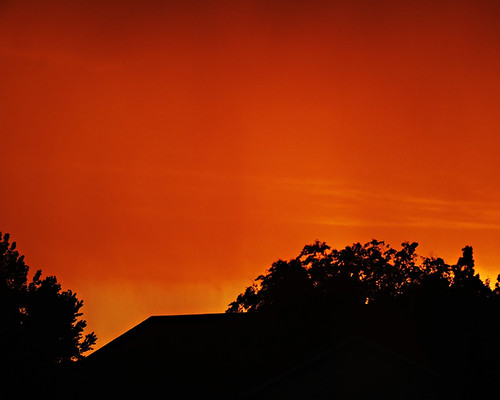 sunset sky orange color may springsunset maysunset brilliantorangesky