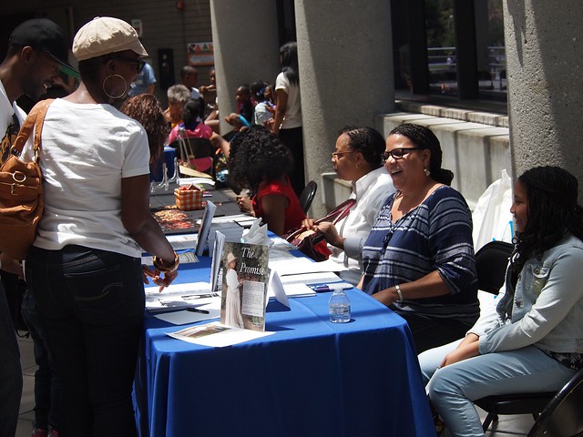 LIteracy Day event at California African-American Museum, Los Angeles, CA - 088