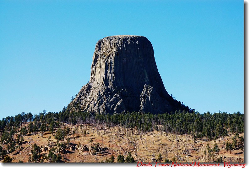 Devils Tower from WY-110W