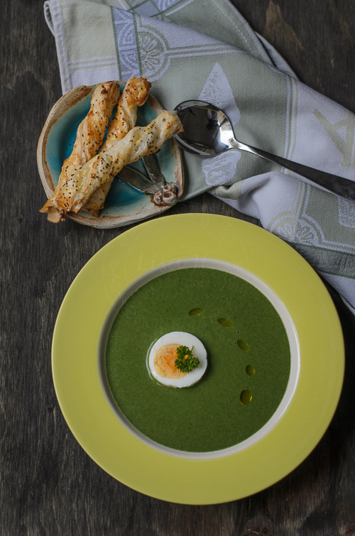 Hungarian Cream of Spinach Soup