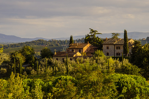 italy architecture tuscany sangimignano lanscape vinyards chiarello rudychiarello