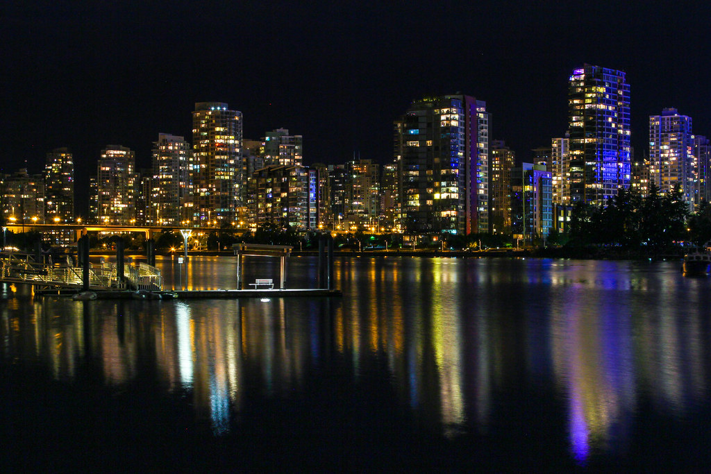 Downtown Vancouver at Night