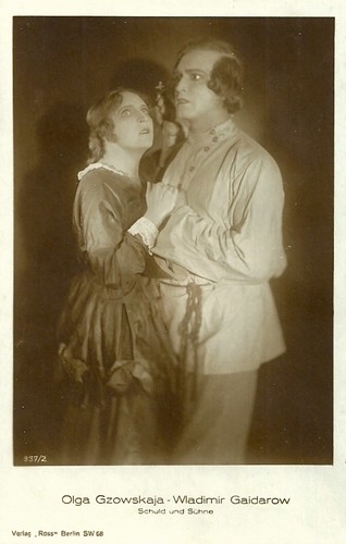 Vladimir Gajdarov and Olga Gzovskaya