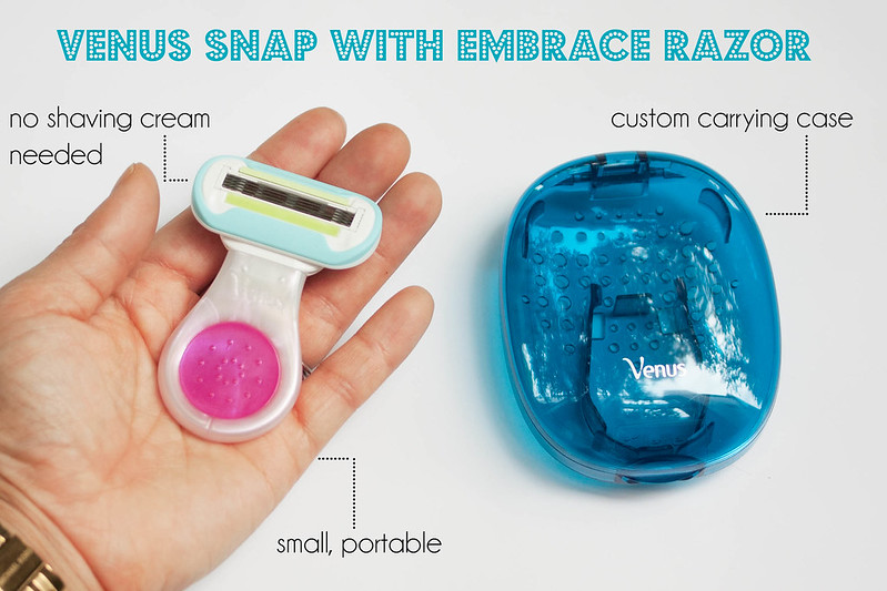 cute & little blog | venus snap with embrace razor