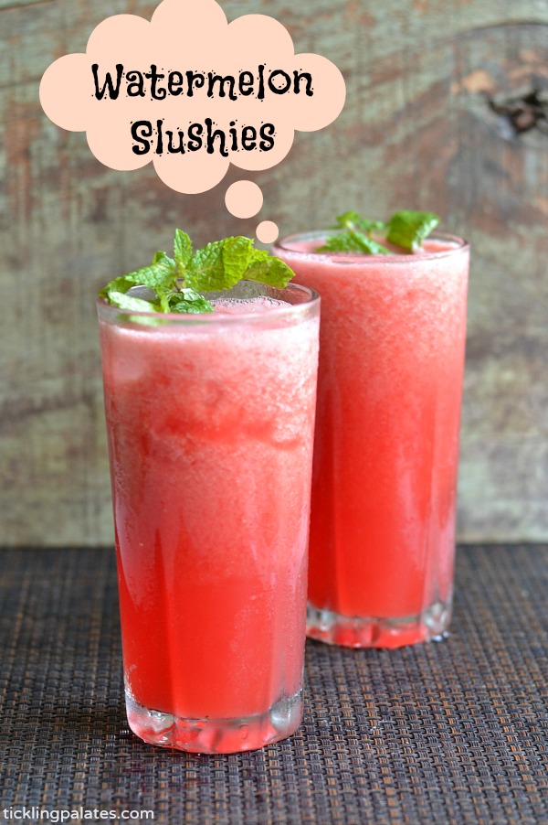 Watermelon Slushies Recipe