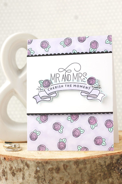 mr and mrs {mama elephant stamp highlight}