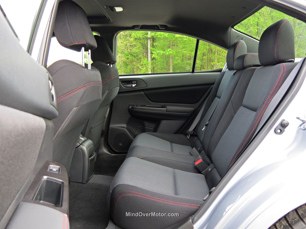 2015 Subaru WRX Rear Seat