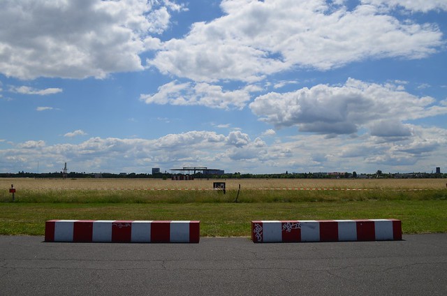 European Instagram meetup #EverchangingBerlin_Tempelhofer Feld barriers and field