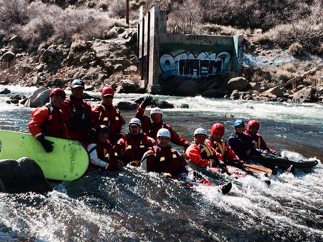 Swiftwater Rescue Training (photo courtesy of Specialized Rescue Inc.)