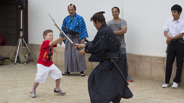 Samurai fight