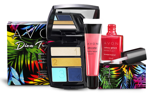 Avon lança linha de maquiagem inspirada nos países tropicais