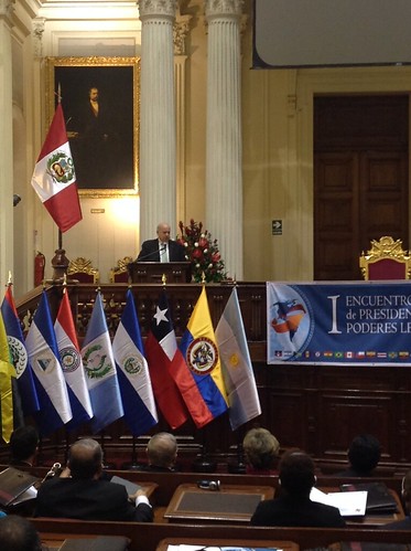 Secretario General de la OEA participó en clausura del Primer Encuentro Interamericano de Presidentes de Poderes Legislativos en Lima