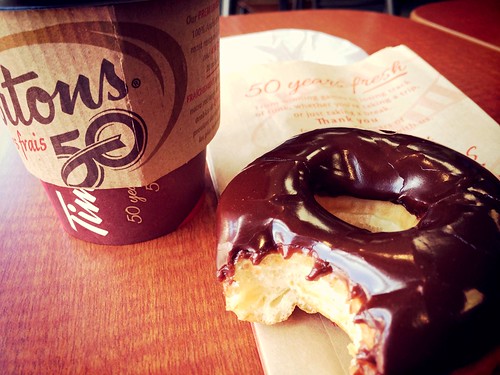 Timmy's is 50! Too bad their free doughnut day is tomorrow, not Day of the Donut …