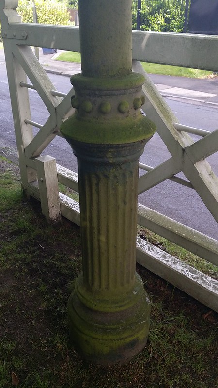 Think this might be the boundary post that marks the London Borough top #sh