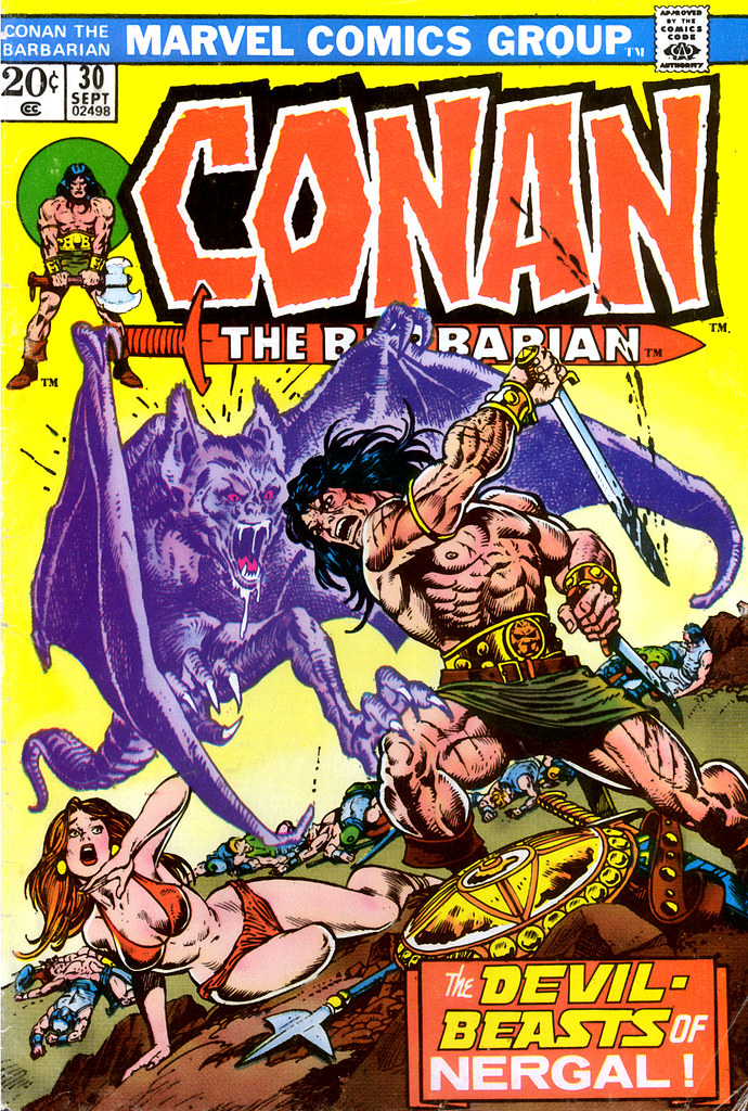 conan the barbarian 30 by gil kane