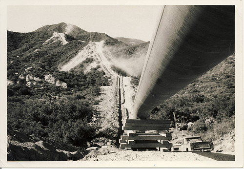 Richfield Pipeline Under Construction, 1958