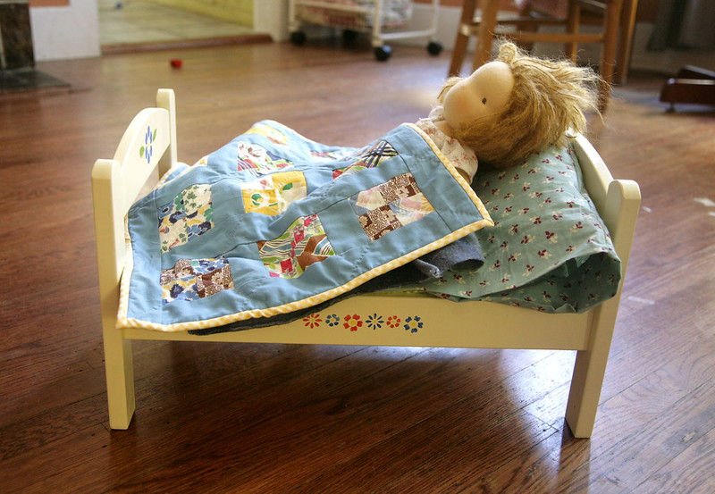 Ikea Doll Bed Makeover