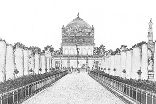 India - Karnataka - Srirangapatna - Gumbaz Mausoleum von Tipu Sultan - 7c