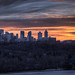 Sunset over Edmonton - 5