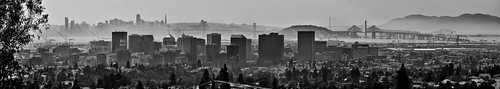 sanfrancisco california city bridge blackandwhite panorama festival skyline greek oakland haze nikon view over may large panoramic baybridge annual 80 42nd 2014 d90 lincolnhighlands