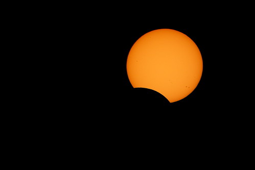Partial Eclipse Mount Isa 2014