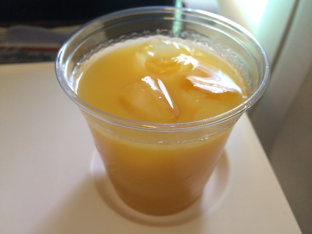 Orange juice - Alaska Airlines