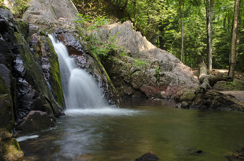 forest river outdoors waterfall