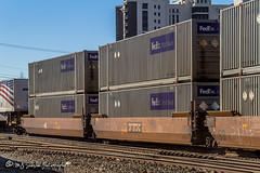 FedEx Intermodal Containers | BNSF Thayer South Subdivision