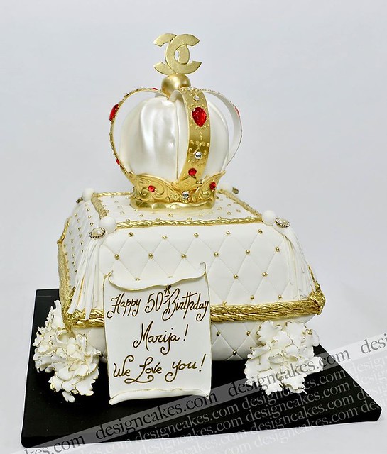 Crown Cake by Design Cakes