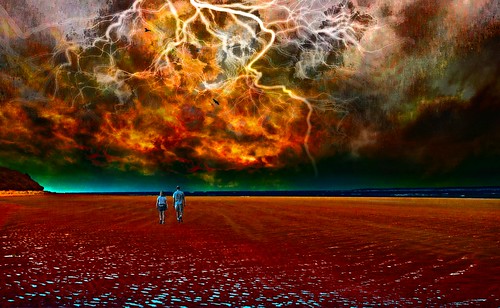 lightning storm beach sand clouds wind danger red blue photoshop flickr google bing daum yahoo image stumbleupon facebook getty national geographic magazine photosgraphers direct for sale montage blend composite imagination color saturation hue manipulation sandy point plum island ma massachusetts bad idea unique real colorful rich changed better best favorite comment choice newsweek time museum quality modern art digitalart photo pin android colourful green white air eye landscape interesting creative surreal avant guarde pinterest